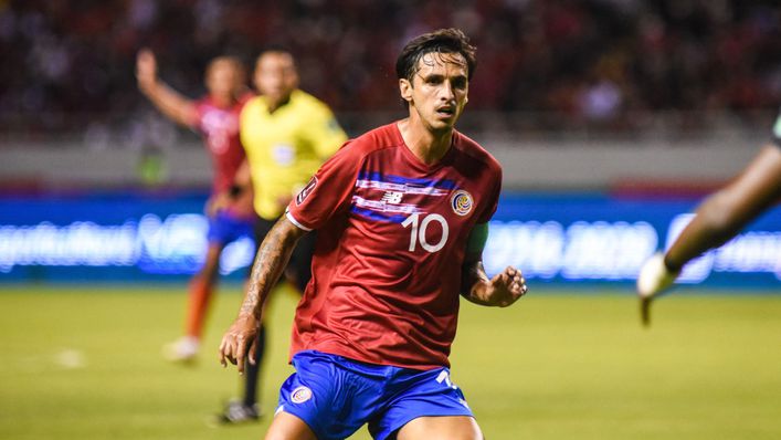 Former Fulham star Bryan Ruiz is part of an experienced Costa Rica squad