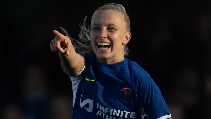 Chelsea's Aggie Beever-Jones has scored in each of her last four Women's Super League appearances