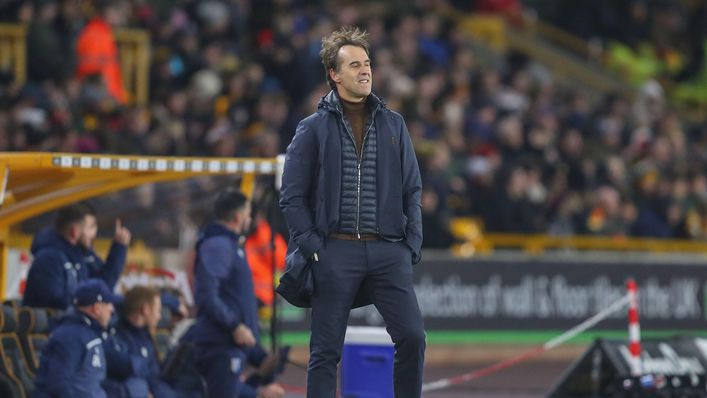 Julen Lopetegui gets his first taste of the Premier League on Boxing Day