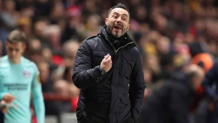 Roberto De Zerbi believes Brighton can get back on track at St Mary's on Boxing Day