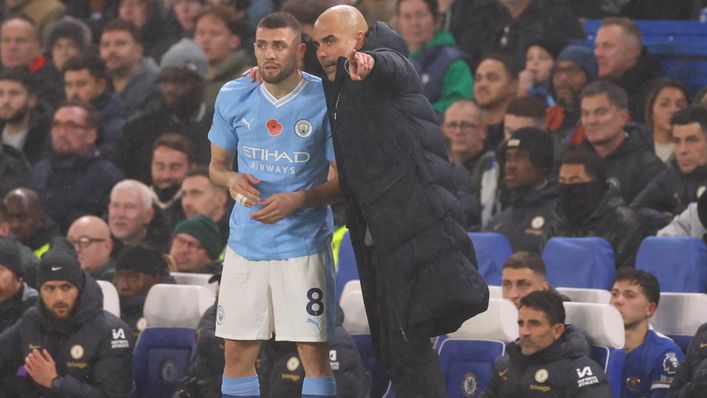 Mateo Kovacic is learning from his new manager Pep Guardiola