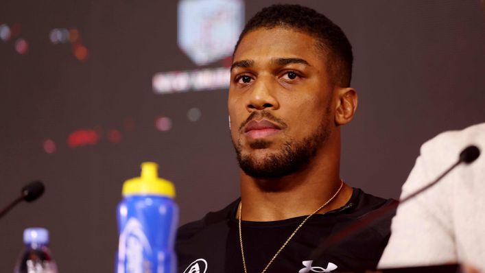 Anthony Joshua has been subdued in the build-up to the fight