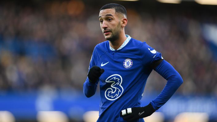 Hakim Ziyech has been linked with a move away from Chelsea this month