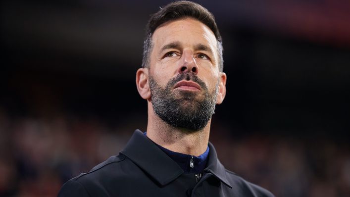 Ruud van Nistelrooy took charge of PSV Eindhoven at the start of the season