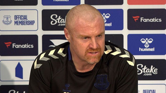 Sean Dyche goes up against former club Burnley this weekend