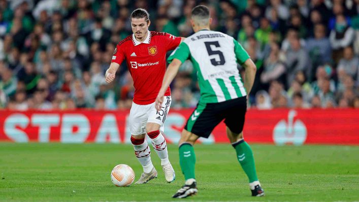 Marcel Sabitzer helped Manchester United past Real Betis in the Europa League earlier this month