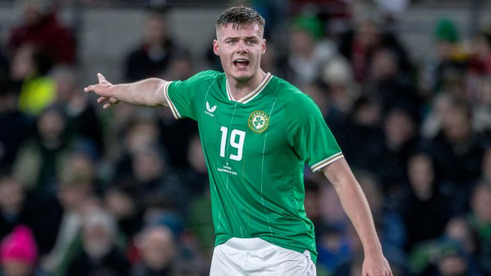 Evan Ferguson scored on his first start for the Republic of Ireland in the 3-2 win over Latvia