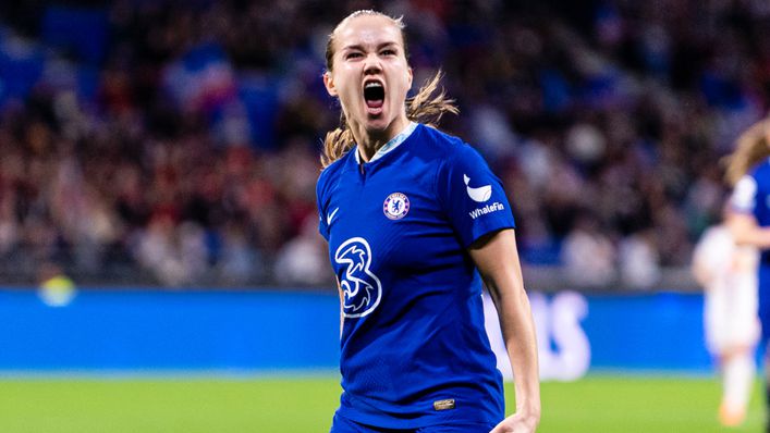 Guro Reiten's strike earned Chelsea a precious 1-0 win at Lyon last night