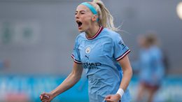 Chloe Kelly netted twice as Manchester City thrashed West Ham