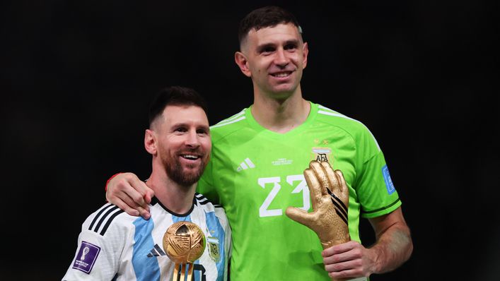 Lionel Messi is being encouraged to join Aston Villa by Emiliano Martinez