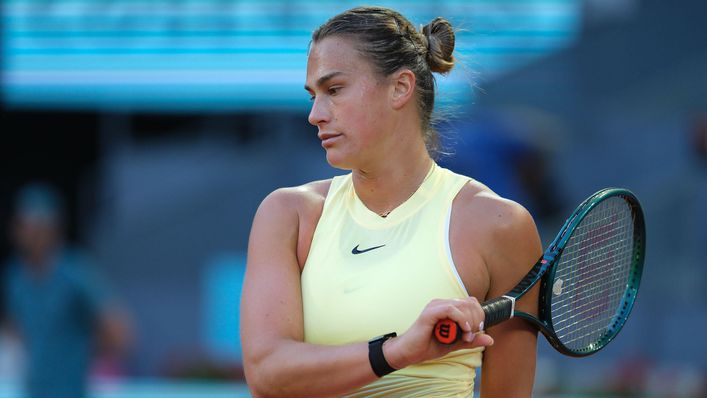 Aryna Sabalenka is seen as the biggest danger to favourite Iga Swiatek but was beaten by the Pole in both Madrid and Rome