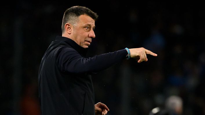 Empoli boss Roberto D'Aversa is closing in on Serie A survival
