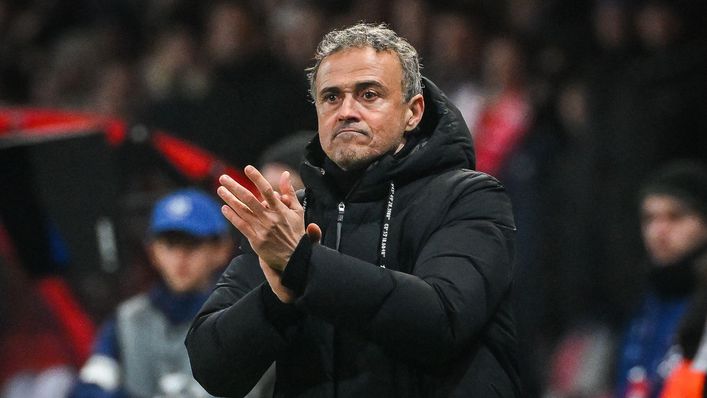 Luis Enrique and his PSG side have a Champions League final to look forward to next weekend
