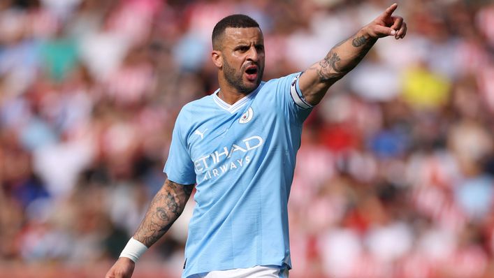 Kyle Walker has won 14 trophies with Manchester City