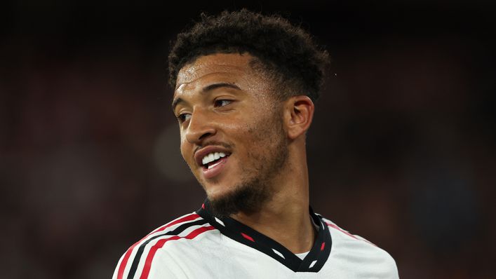 Jadon Sancho scored but was unable to help Manchester United to victory over Aston Villa