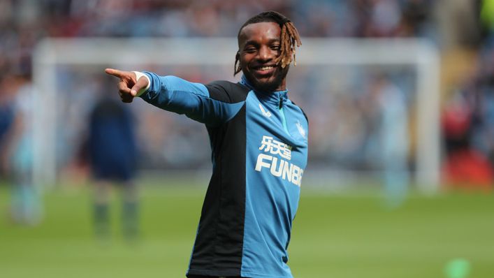 Allan Saint-Maximin appears to be staying put at Newcastle this month