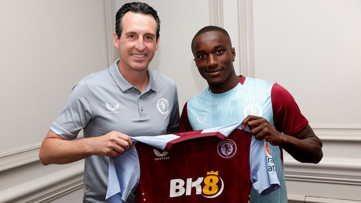 Unai Emery has brought Moussa Diaby to Aston Villa
