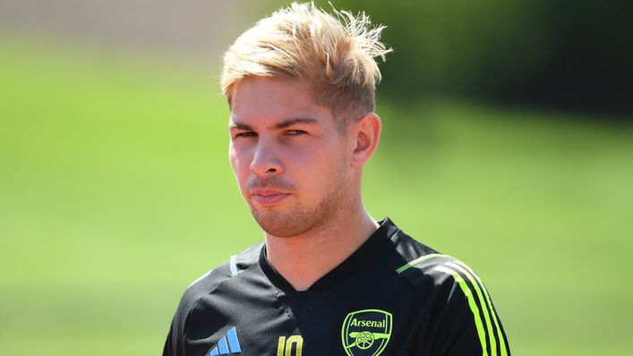 Emile Smith Rowe featured in Arsenal's loss to Manchester United