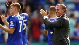 Brendan Rodgers' Leicester are aiming for a top-four finish following two near misses
