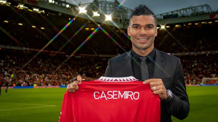 Brazilian midfielder Casemiro has left Real Madrid for Manchester United