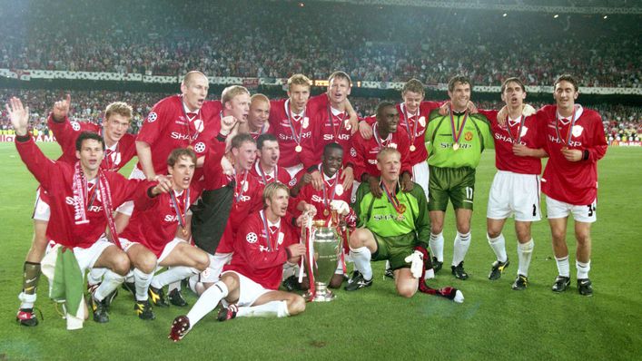 Manchester United made history as they won an unprecedented Treble in 1999