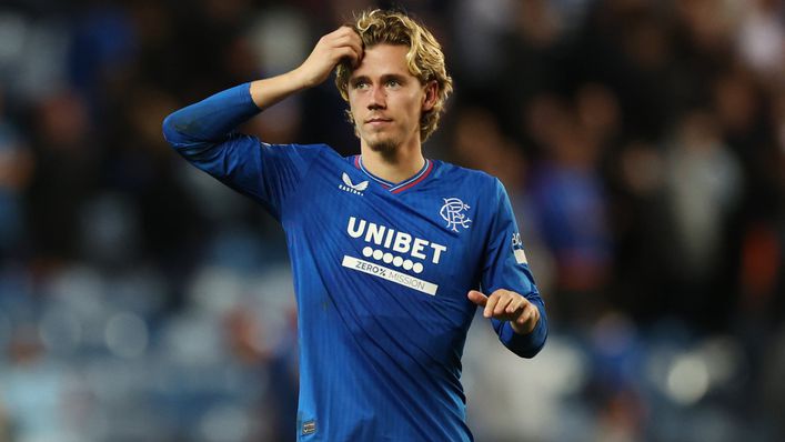 Todd Cantwell started Rangers' Champions League play-off first leg against PSV Eindhoven