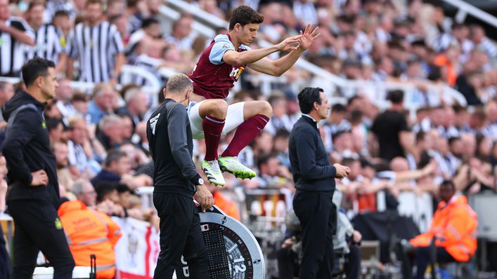 Pau Torres made his Aston Villa debut as a substitute at Newcastle after Tyrone Mings' injury