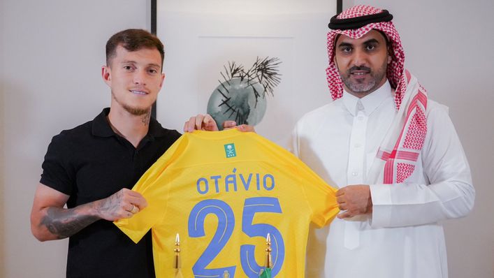 Otavio is another big-money recruit at Al-Nassr (Credit: @AlNassrFC_EN)