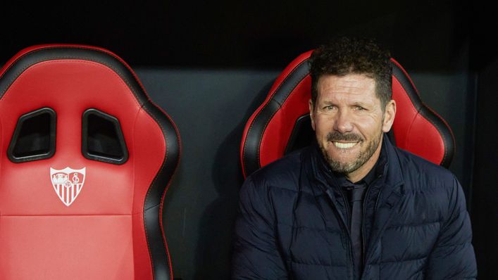 Diego Simeone has seen Atletico Madrid concede only two home goals in LaLiga so far