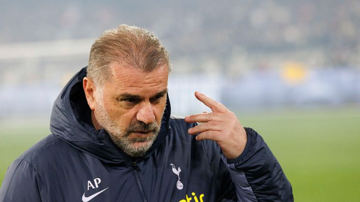 Spurs boss Ange Postecoglou has come under pressure in recent weeks