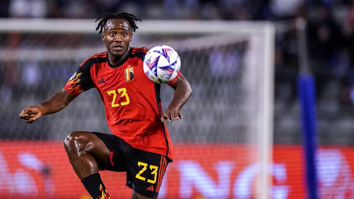 Former Chelsea striker Michy Batshuayi is likely to lead the line for Belgium against the Netherlands