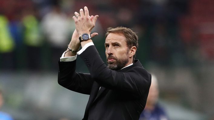 Southgate was met with boos when he went over to clap the fans