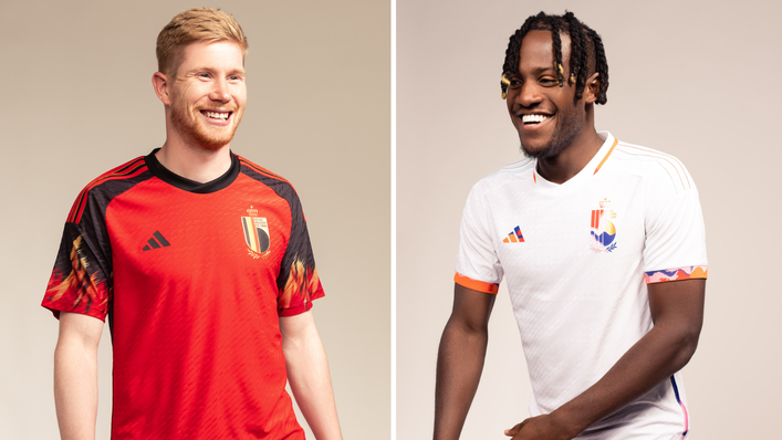 Belgium have released their two kits as they bid to win their first ever World Cup