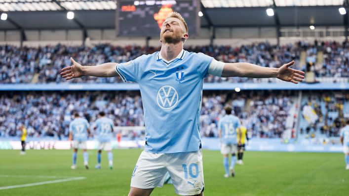 Skipper Anders Christiansen is expected to be a major threat for Malmo at home to Rangers.