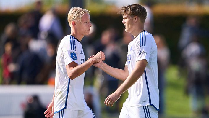 Oscar and Emil Hojlund could face their older brother this evening