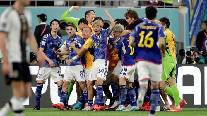 Japan secured a superb 2-1 win over Germany in their opening World Cup game