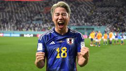 Takuma Asano netted Japan's winner against Germany
