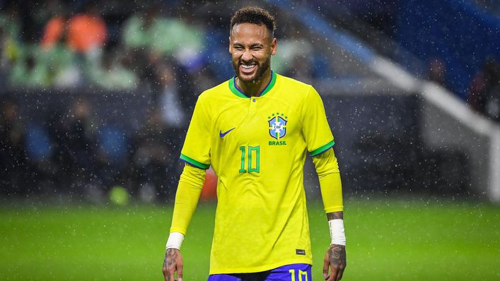 Neymar is closing in on a couple of records for Brazil