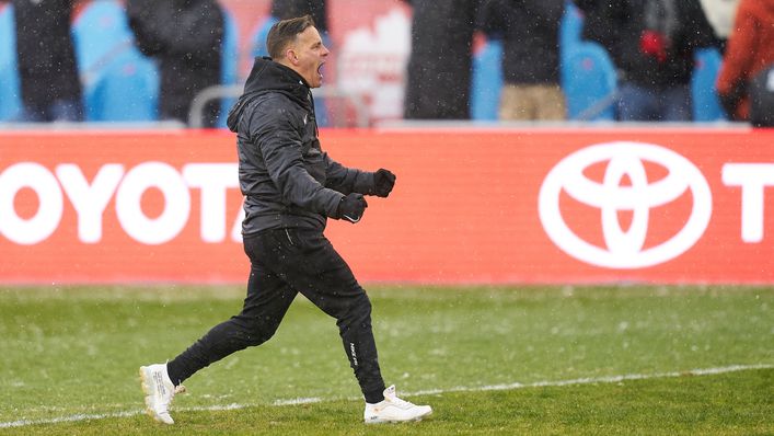 John Herdman was ecstatic after Canada booked their spot in the World Cup