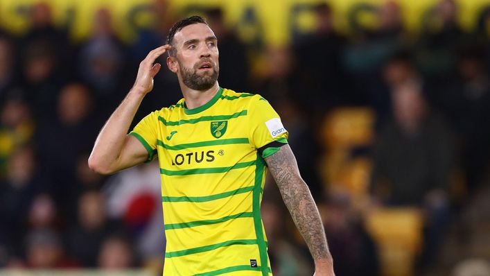 Shane Duffy played for Ireland in midweek and could return to the Norwich side on Saturday.