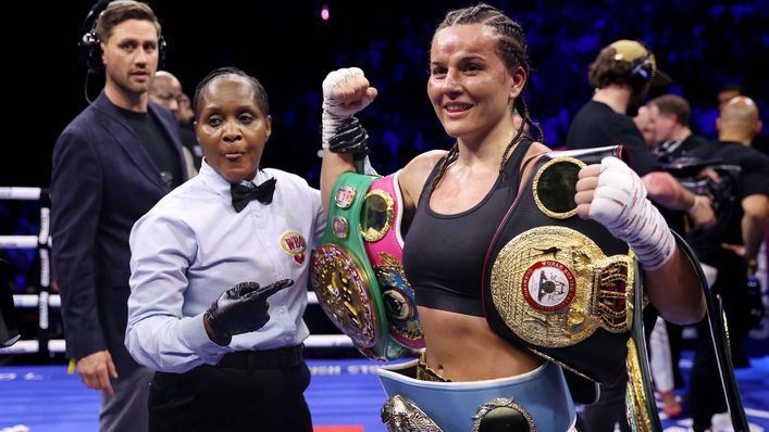 Chantelle Cameron is the undisputed champion of the light-welterweight division