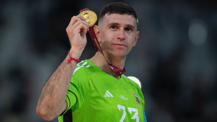 Emiliano Martinez now has a World Cup winners' medal