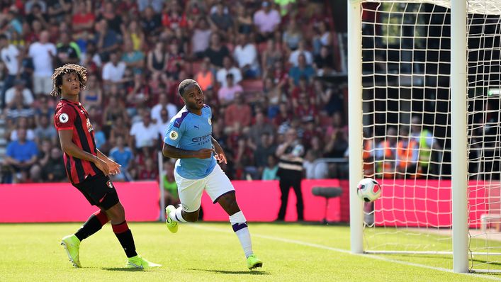 Raheem Sterling has en excellent record in previous meetings with Bournemouth