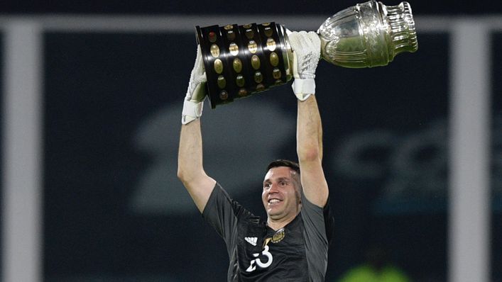 Emiliano Martinez has won two major trophies with Argentina