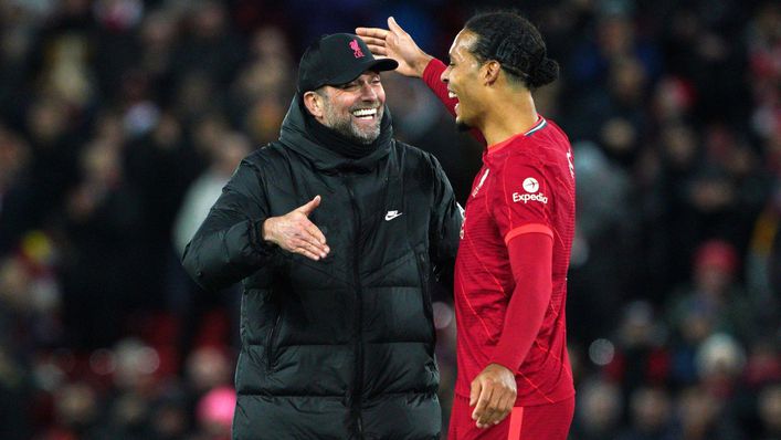 Jurgen Klopp and Virgil van Dijk had a night to remember as Liverpool hammered Leeds