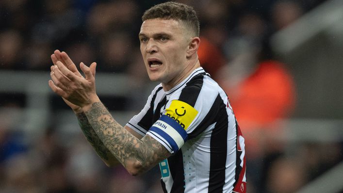 Kieran Trippier is likely to captain Newcastle in the Carabao Cup final