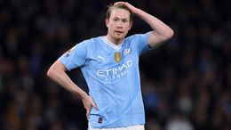 Kevin De Bruyne has 10 goal contributions in 10 appearances this season