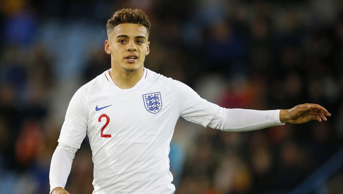 Norwich's Max Aarons will look to drive England's Under-21s forward from right-back