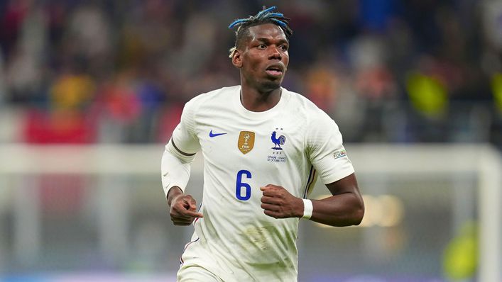Paul Pogba is back on France duty as uncertainty over his club future continues to grow