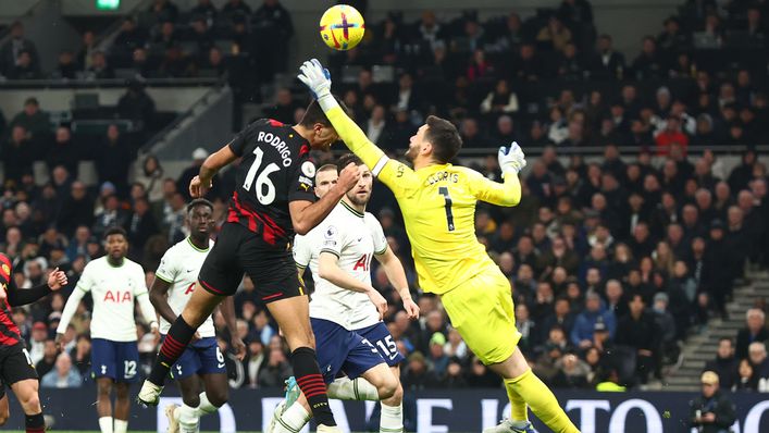 Hugo Lloris picked up an injury following a collision with Manchester City midfielder Rodri